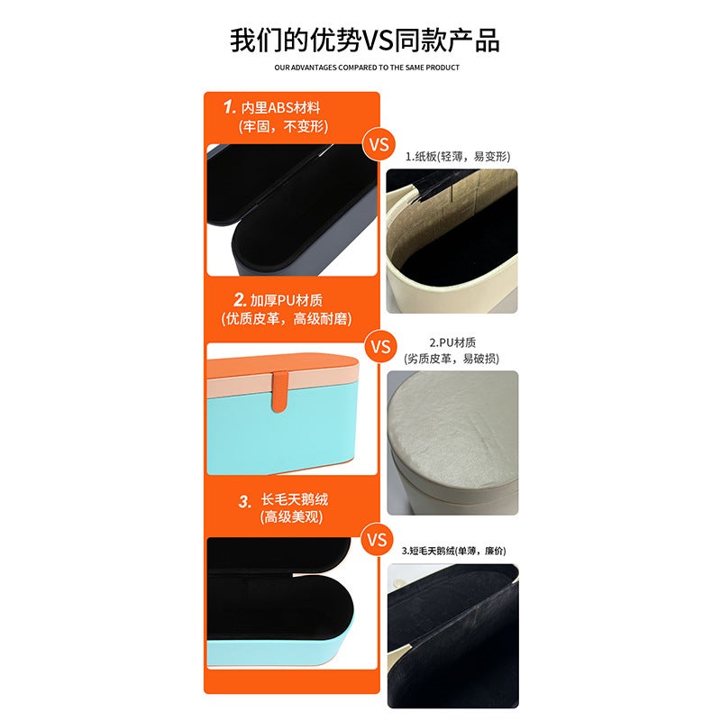 Suitable Dyson Hair Dryer Storage Box Tram Accessories Gift Box High-Grade Light Luxury Waterproof Storage Bag - Image 5